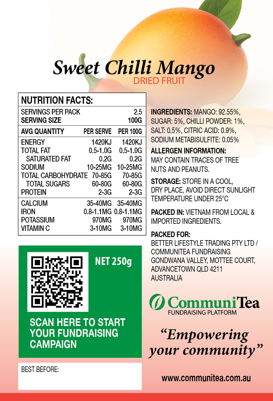 Dried Fruit - Sweet Chili Mango