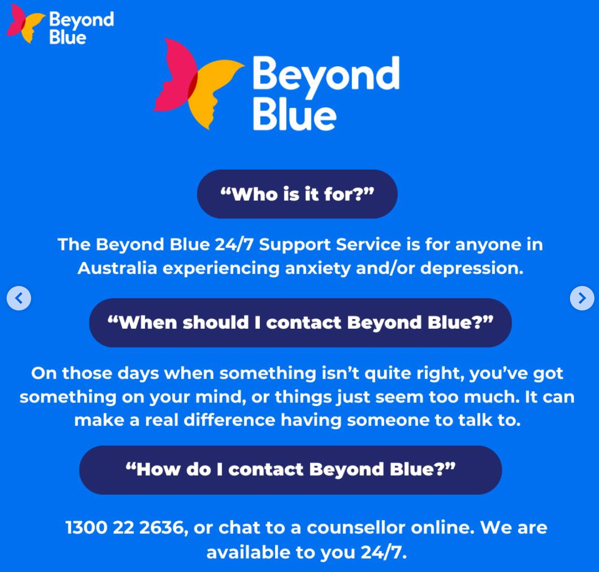 Beyond Blue