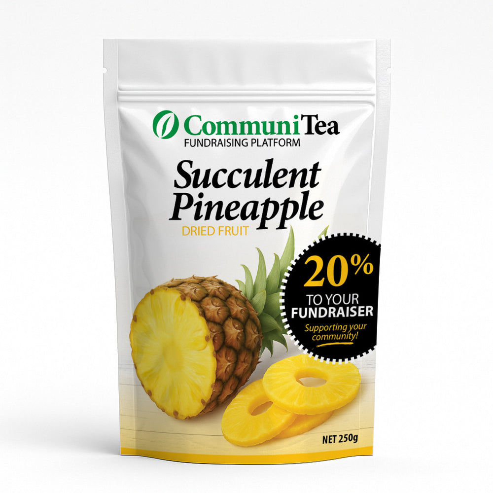 CommuniTea dried pineapple 250g pouch